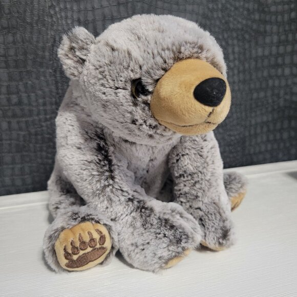 SUPER SOFT WISH PETS PLUSH BEAR. STUFFED ANIMAL TOY - GUC - Picture 1 of 5